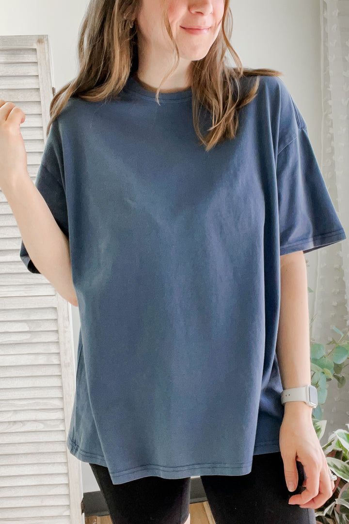 Get the perfect casual look with our Washed Boyfriend Tee! Its slouchy, oversized design and mineral washed fabric make it perfect for lounging or outdoor activities. Pair it with shorts or jogger pants for a stylish and comfy outfit. Upgrade your tee game now! Women's oversized mineral washed tee shirt. Model is wearing small Oversized fit, so you could size down Baggy Shirts For Women, Baggy Shirts, Baggy T-shirt, Outfit Upgrade, Comfy Outfit, Boyfriend Shorts, Shirt Model, Summer Fits, Boyfriend Tee