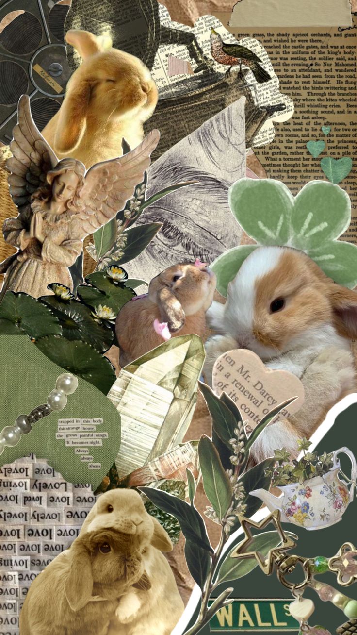 a collage with many different pictures and animals