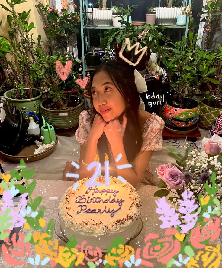 Celebrating her 21st birthday with floral. Happy birthday to the queen! Doodles on iPhone edit. Cute Doodles On Pictures, Drawn On Photos Aesthetic, Cute Doodles On Photos, Doodling On Photos Aesthetic, Photos With Drawings On Top, Doodle Pics Instagram, Ipad Doodles On Photo, Doodle Pictures Aesthetic, Drawing On Pictures Instagram