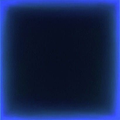 an image of a blue square in the middle of a frame that is lit up