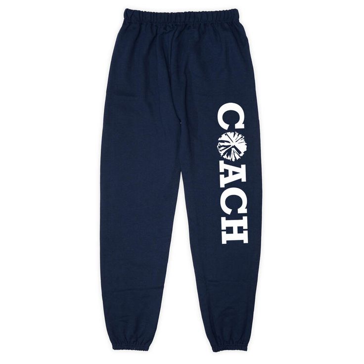 These unisex fleece sweatpants are perfect for cheerleading players. Made with a soft and warm fleece material, they will keep any player comfortable during any activity. They feature a drawstring elastic waistband, side pockets, and no-pill, performance material. These sweatpants are great to throw on after a game or practice! Cotton Athleisure Pants For Sports Events, Casual Bottoms With Elastic Waistband For Sports, Casual Sports Team Bottoms For Events, Cotton Sports Bottoms With Letter Print, Sporty Sweatpants With Elastic Cuffs For Sports, Gym Sweatpants With Elastic Waistband For Sports Season, Elastic Waistband Sweatpants For Sports Season, Stretch Cotton Sweats For Sports, Team Spirit Cotton Activewear For Sports