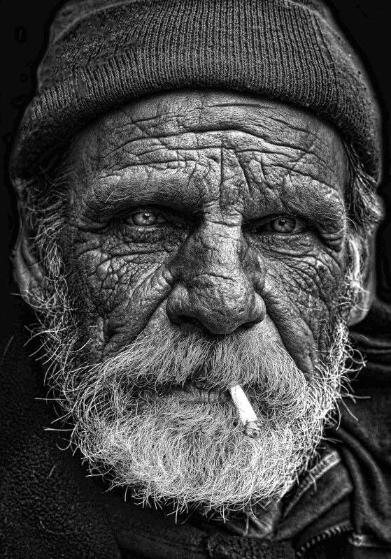 Old Man Face, Old Man Portrait, Real Eyes, Old Faces, Man Photography, Face Photography, Black And White Portraits, Male Portrait, Black White Photos