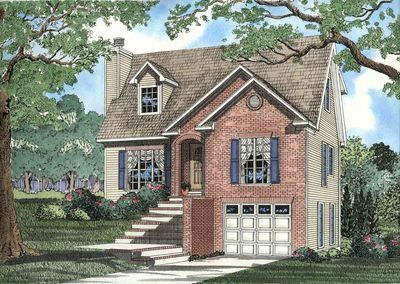 this is an artist's rendering of these house plans