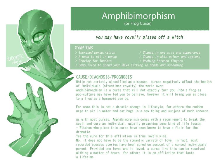 an info sheet with green alien hands and the words, amphimophobiaism on it