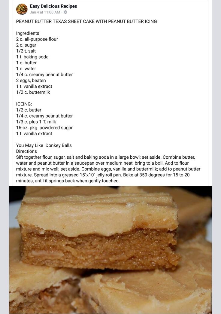 the recipe for peanut butter cracker bars is shown