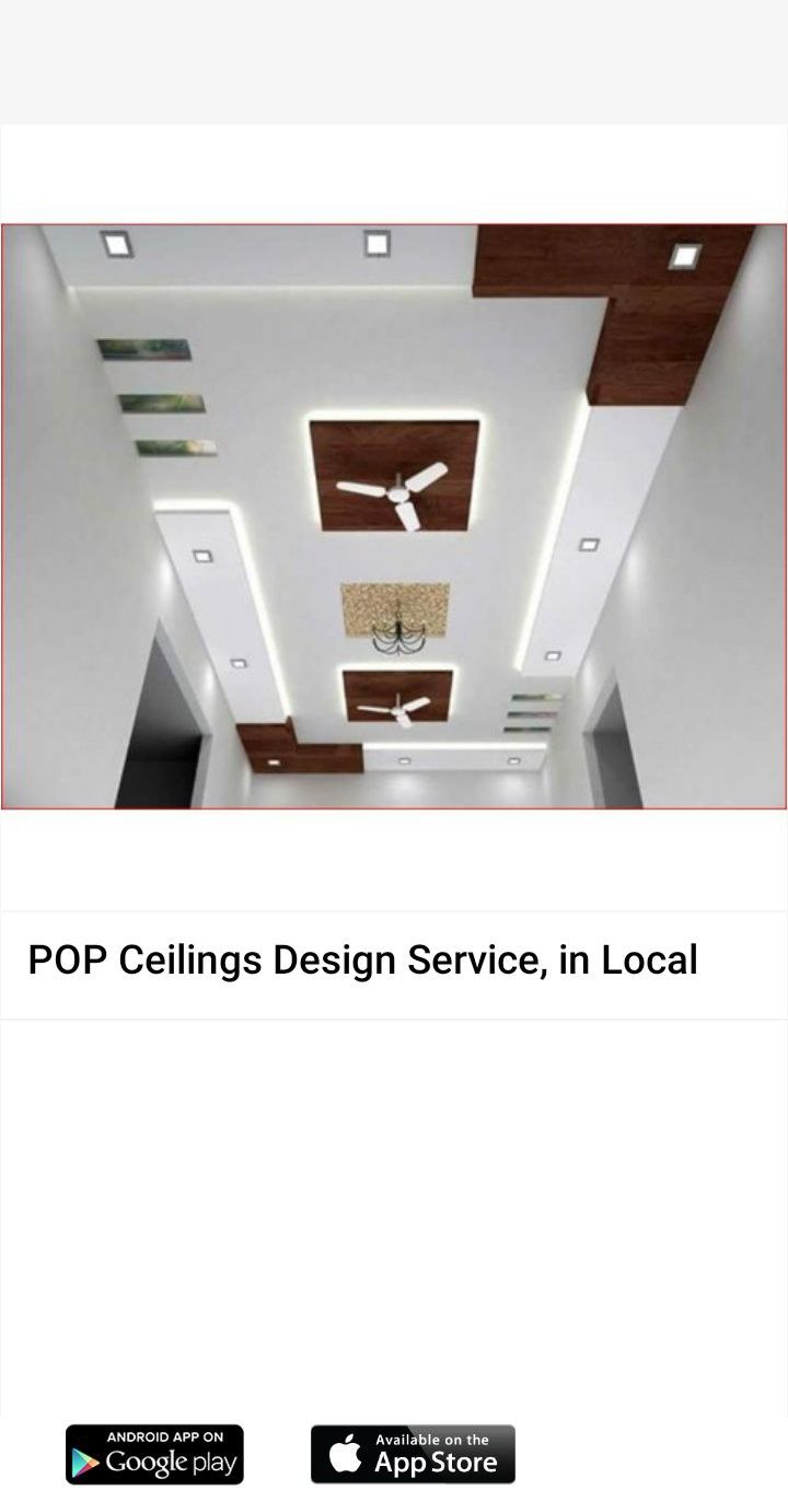 pop ceilings design service, in local appliance screenshots on an iphone