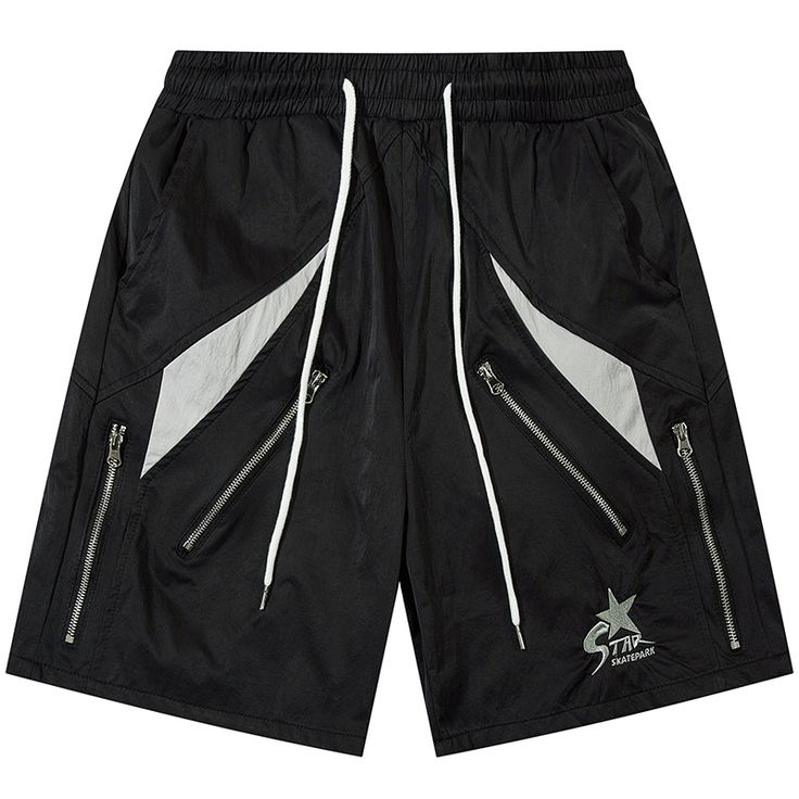 Looking for a pair of shorts that are both stylish and functional? Check out our Functional Cargo Shorts with Star Embroidery, designed for both men and women who love streetwear and workwear fashion. Crafted from high-quality polyester, our shorts are comfortable, durable, and not prone to pilling. The loose fit and elastic waistband with adjustable drawstring creates a relaxed and comfortable fit, suitable for any body type. The shorts also feature multiple pockets for convenience and practica Streetwear Mode, Baby Tees Y2k, Star Embroidery, Workwear Fashion, Outdoor Fashion, Trendy Shorts, Streetwear Y2k, Cargo Pants Women, Trendy Tops