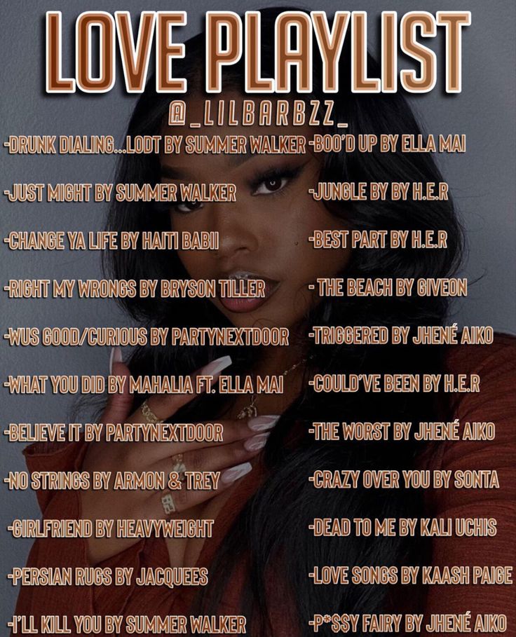 the poster for love playlist featuring lil blax, j balz and more