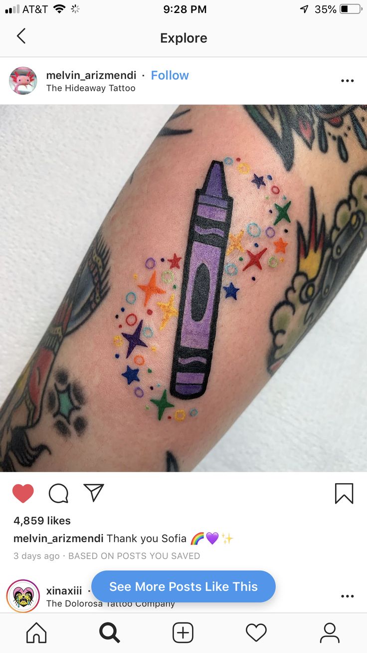 an image of a tattoo on someone's arm