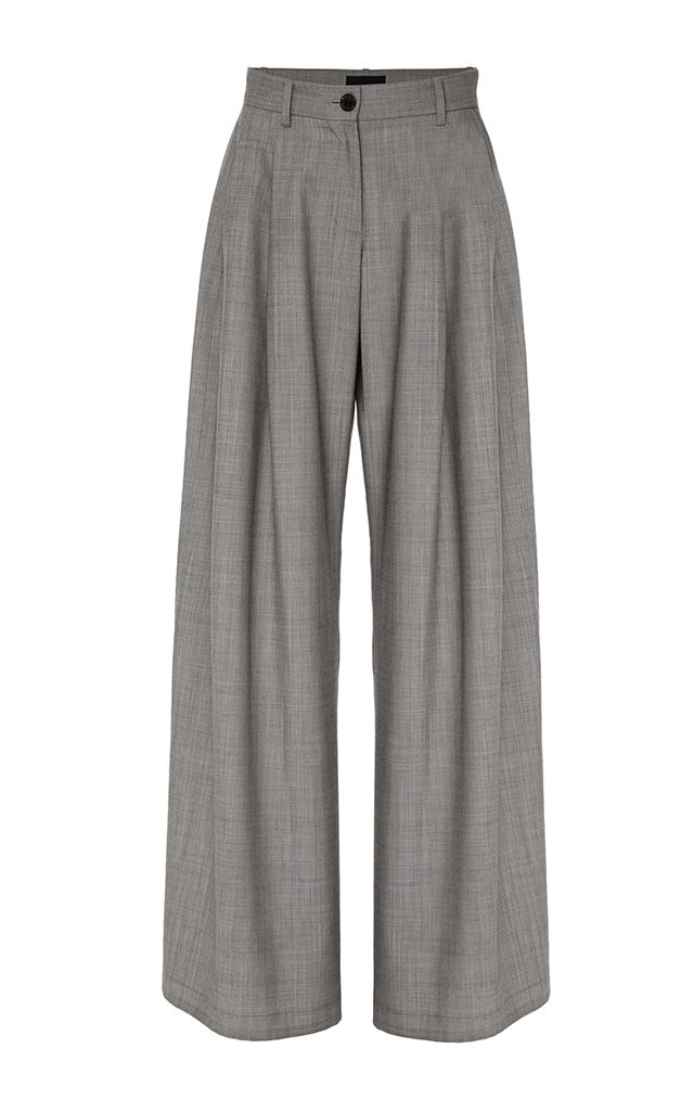 Nili Lotan  Inez Pleated Wool Pant Celana Jogger Wanita, Png Clothes, Trendy Fashion Tops, Nili Lotan, Wool Pants, Mode Vintage, Mode Inspiration, Office Work, Looks Vintage