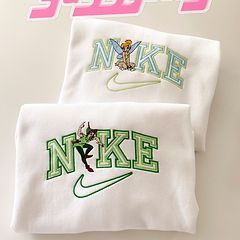 Peter Pan Tinkerbell, Peter Pan And Tinkerbell, Matching Hoodies, Cute Couple Outfits, Embroidery Hoodie, Matching Sweaters, Couples Sweatshirts, Embroidery Sweatshirt, Couples Hoodies