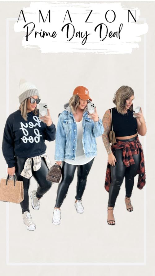 Check out this photo from Shayna's Amazon Favorites What To Wear With Leather Leggings, Trendy Mom Outfits, Amazon Prime Day Deals, Nordstrom Sale, Amazon Favorites, Trendy Mom, Amazon Prime Day, M Sorry, Prime Day