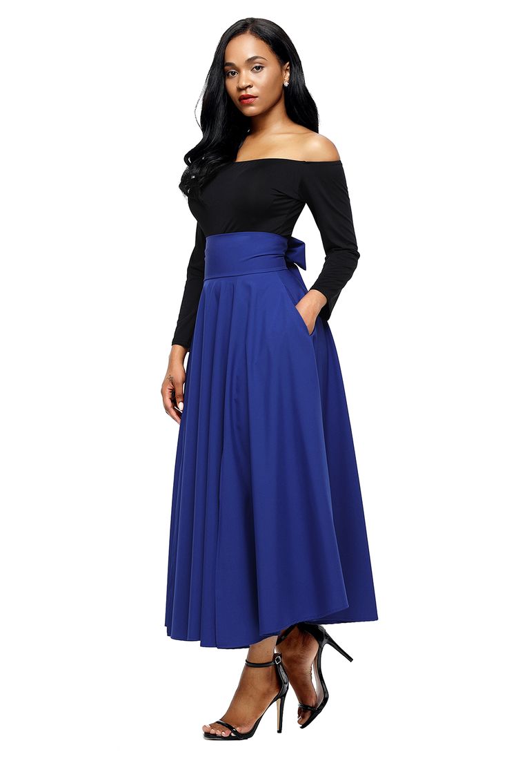 Retro High Waist Pleated Belted Maxi Skirt High-waist Maxi Skirt For Fall Parties, High Waist Maxi Skirt For Fall Party, High Waist Winter Maxi Skirt, High Waist Solid Color Maxi Skirt For Fall, High Waist Stretch Maxi Skirt For Fall, High Waist Flowy Skirt With Wide Waistband, Fall High Waist Stretch Maxi Skirt, Fall High-waist Stretch Maxi Skirt, High Waist Solid Color Maxi Skirt