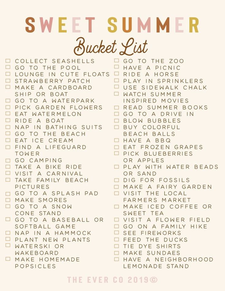 SWEET SUMMER BUCKET LIST UPDATED — The Ever Co Summer Bucket List Aesthetic, Kids Summer Bucket List, Ultimate Summer Bucket List, Summer List, Summer To Do List, Summer Wallpapers, Relaxing Weekend, Summer Things, Summer Stuff