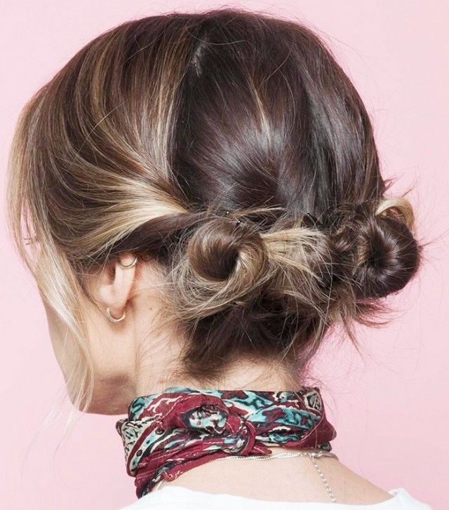 Want to rock all the super cute bun trends but have short hair? Check out these styles that are perfect for your cropped locks! sexyhair.com Bob Lung, Trendy We Fryzurach, Diy Updo, Long Bobs, Short Hair Bun, Popular Haircuts, Low Bun, Penteado Cabelo Curto, Short Hair Updo