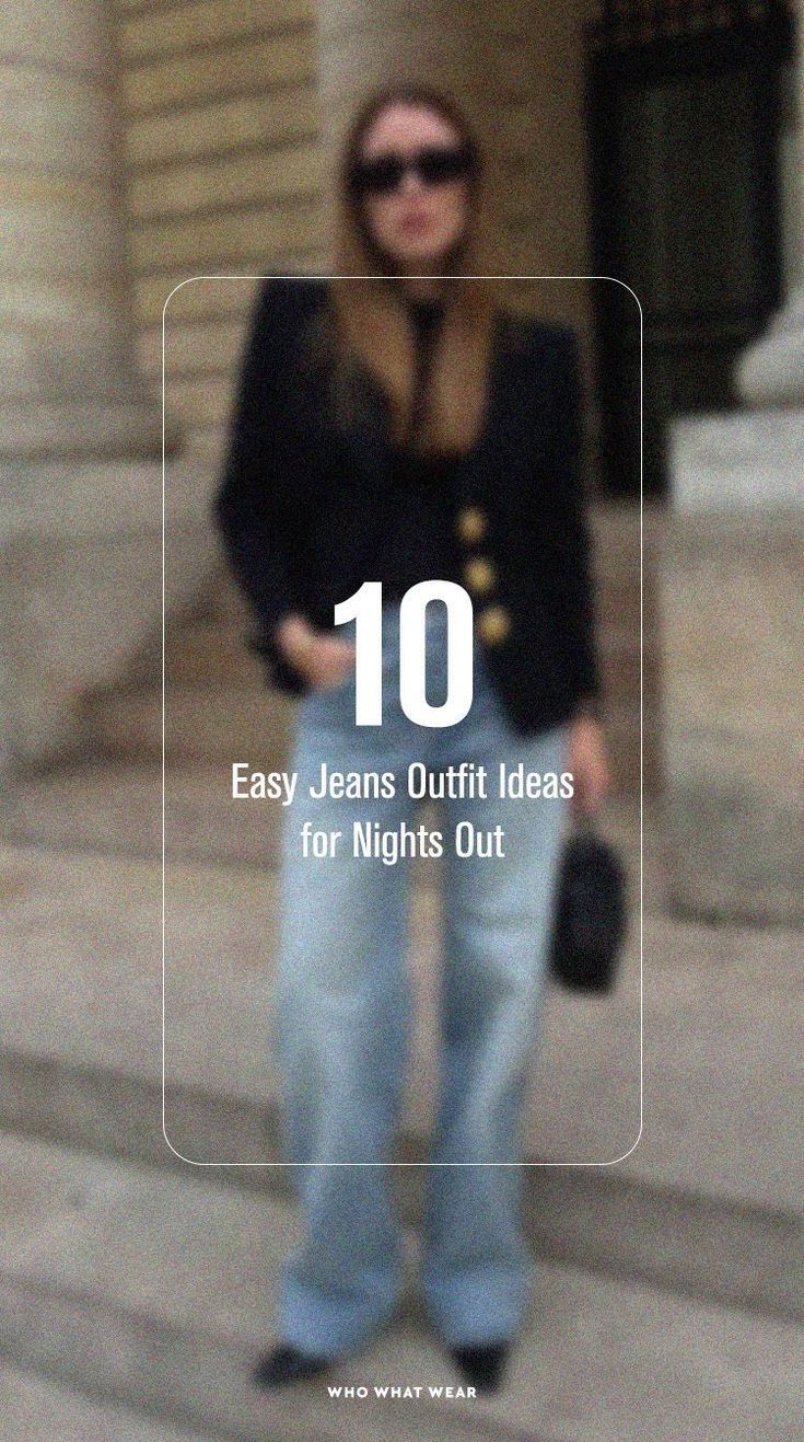 10 Easy Jeans Outfit Ideas for Nights Out Check more at https://creativeideas.modstoapk.com/10-easy-jeans-outfit-ideas-for-nights-out/ Casual Party Outfit Winter Jeans, Going To The Pub Outfit, Dinner Jeans Outfit Winter, Pub Night Outfit Casual, Jeans Outfit Party Night, Casual Friday Night Outfit Winter, Party Outfit Jeans Night, Jeans Outfit Going Out, Casual Girls Night Out Outfit Ideas