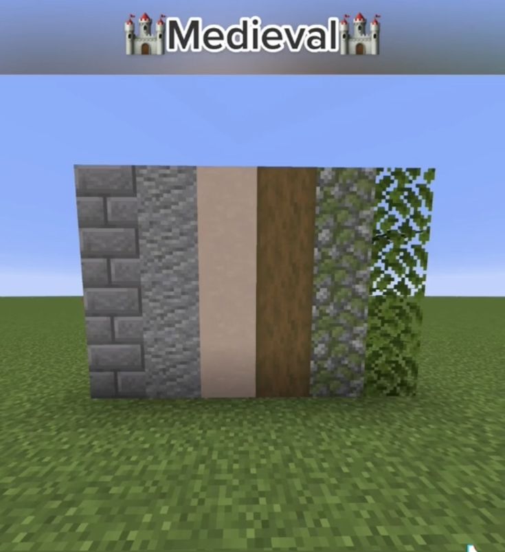 an image of a wall in minecraft