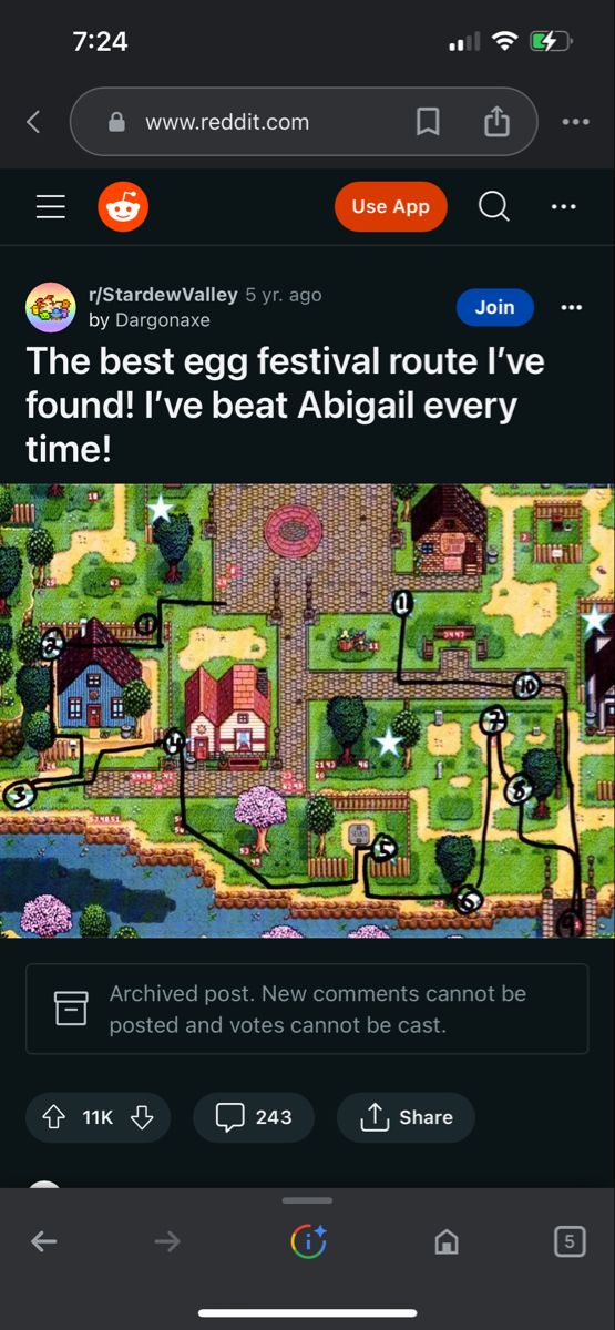 the best egg festival route i've found is live beat abigail every time