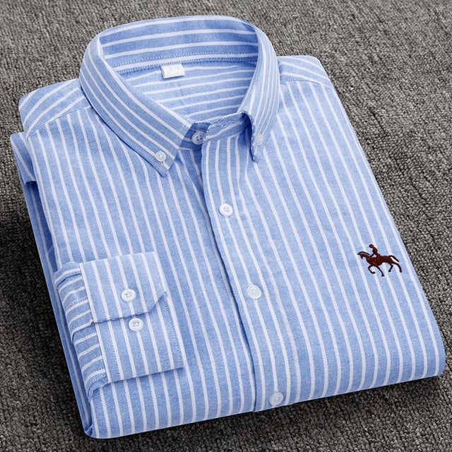 S- 6XL Oxford Shirts For Mens Long Sleeve Cotton Casual Dress Shirts M – aidase-shop Yellow Shirt Dress, Oxford Shirt Men, Business Casual Shirts, Oxford Shirts, Shirt Casual Style, Slim Fit Dress Shirts, Fashion Business Casual, Long Sleeve Casual Dress, Cotton Long Sleeve Shirt