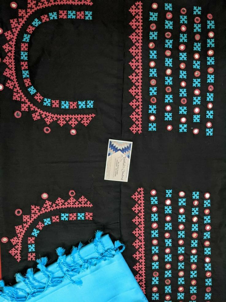 Kutch Work Designs, Kutch Work, Hand Work Blouse, Girl Dress Patterns, Hand Embroidery Tutorial, Embroidery Stitches Tutorial, Hand Work Blouse Design, Embroidered Blouse Designs