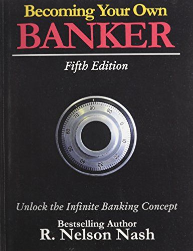 the book cover for becoming your own banker