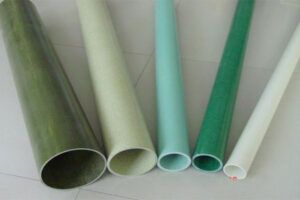 four different colored plastic pipes in various sizes and colors, with the words haru written on