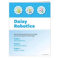 the book cover for daisy robotics