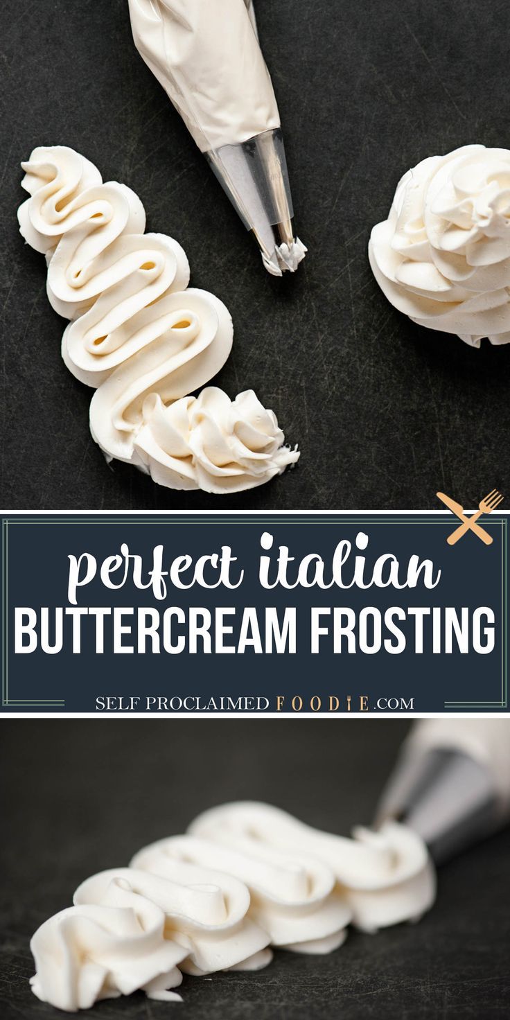 the perfect italian buttercream frosting recipe