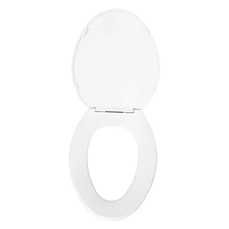 a white toilet seat with the lid up