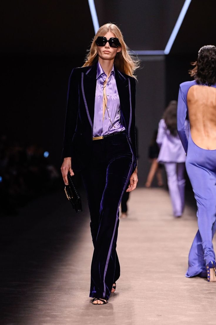 Day Clothes, Tom Ford Clothing, Tom Ford Suit, Couture Outfits, Runway Trends, Velvet Fashion, Closet Fashion, Spring 2024, Fashion Week Spring