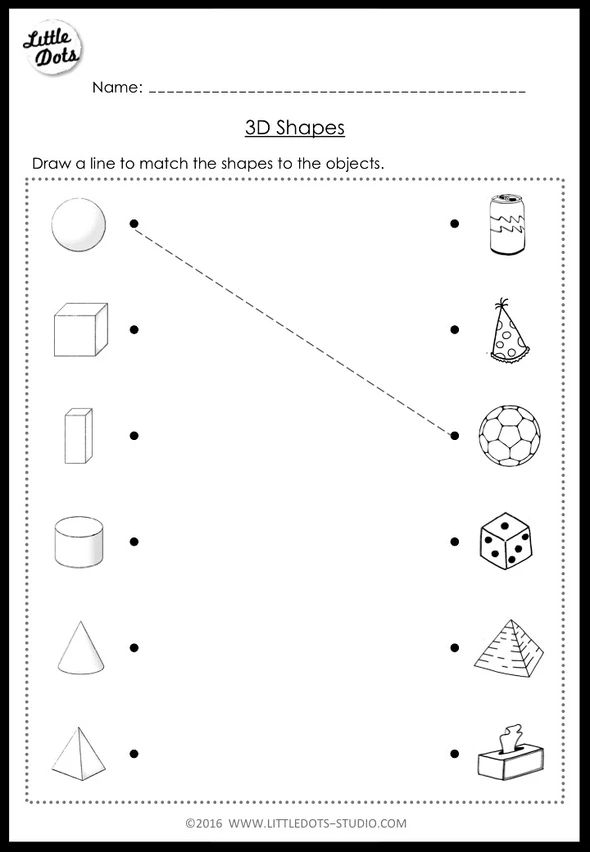 a worksheet for kids to learn how to draw shapes and numbers in the shape of