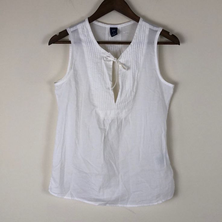 Super Cute Soft And Comfortable Light And Breezy Measurements Length Approximately 25” Bust Approximately 19” White Sleeveless Summer Vest, White Sleeveless Vest For The Beach, Sleeveless White Vest For The Beach, White Tank Vest For Beach, Gap Cotton Tank Top For Summer, Gap Sleeveless Tank Top For Summer, Sleeveless Gap Tank Top For Summer, White Tank Vest For Summer, Summer White Tank Vest