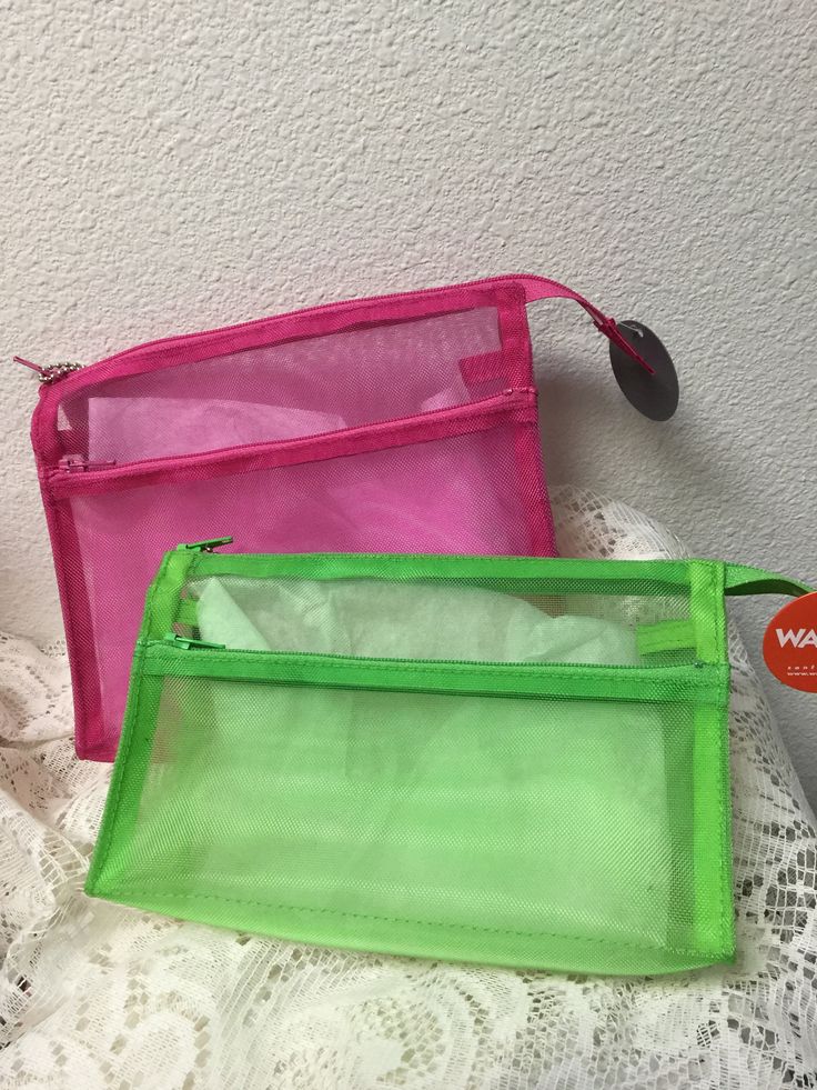 These Walker Bags are so handy for organizing your accessories for knitting, Crochet, or any other craft. Two zippers give more help with your smaller items. Three sizes make it even more exciting - 5 x 7; 4 x 9; and 6 x 8. Rectangular Zipper Pouch Organizer As Gift, Cotton Bags With Removable Pouch And Double Handle, Solid Color Bags With Detachable Double Handle, Zipper Closure Pouch Organizer, Multicolor Zipper Pouch Cosmetic Bag For Organization, Zipper Closure Pouch Organizer For Personal Use, Rectangular Zipper Pouch For Organization, Green School Bag With Zipper Pouch, Green Cosmetic Bag With Pen Holders For Everyday Use