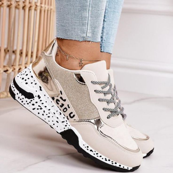 Fur Sneakers, Simple Shoes, Orthopedic Shoes, Gold Shoes, Beige Shoes, Comfortable Sneakers, Lacing Sneakers, Silver Shoes, Pink Shoes