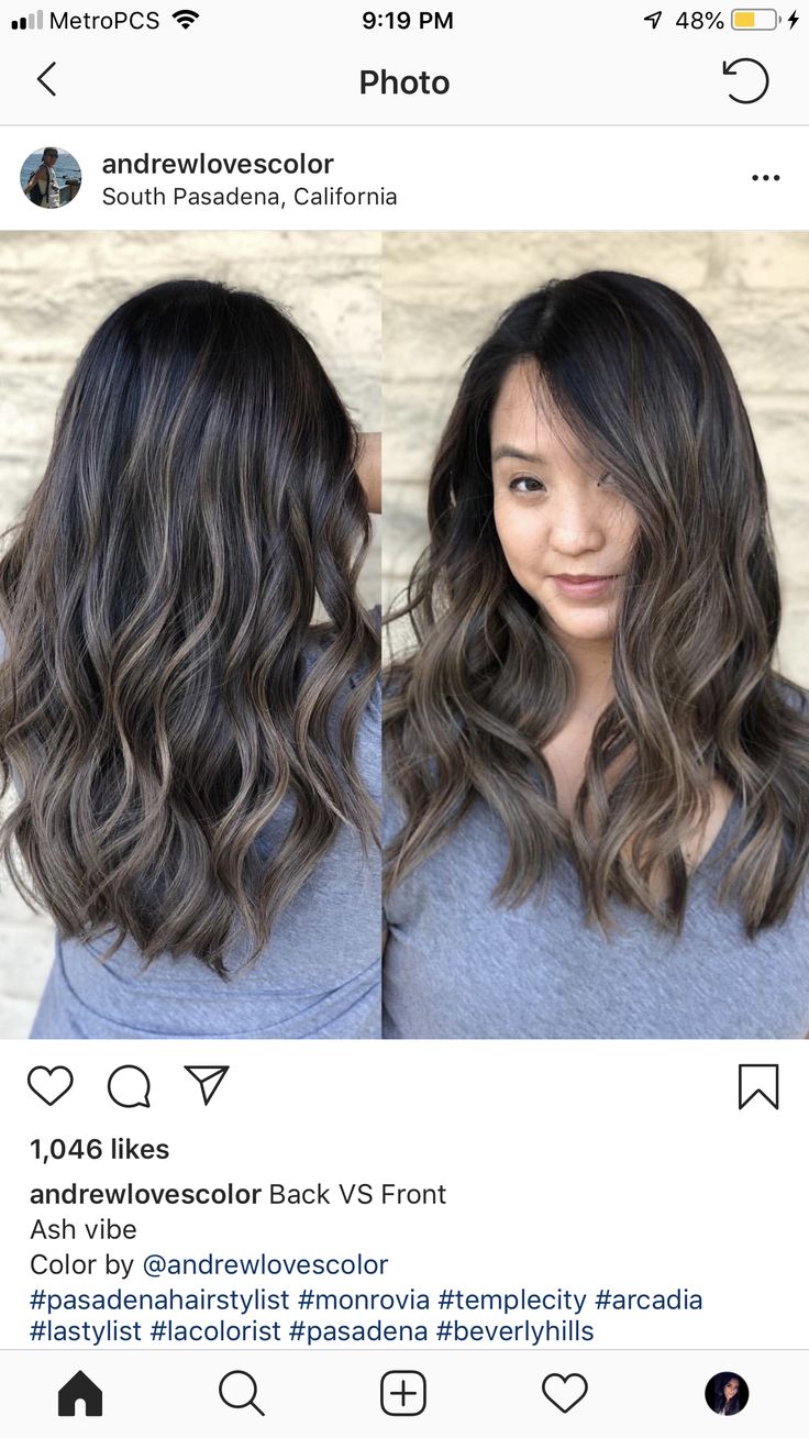 Bridal Hair Color Balayage, Dark Brunette Balayage Hair Asian, Dark Hair Color Balayage, Low Maintenance Balayage Black Hair, Mushroom Balayage On Dark Hair, Asian Hair Balayage Ash, Asian Hair Balayage Ash Brown, Ash Brown Babylights On Dark Hair, Mushroom Balayage