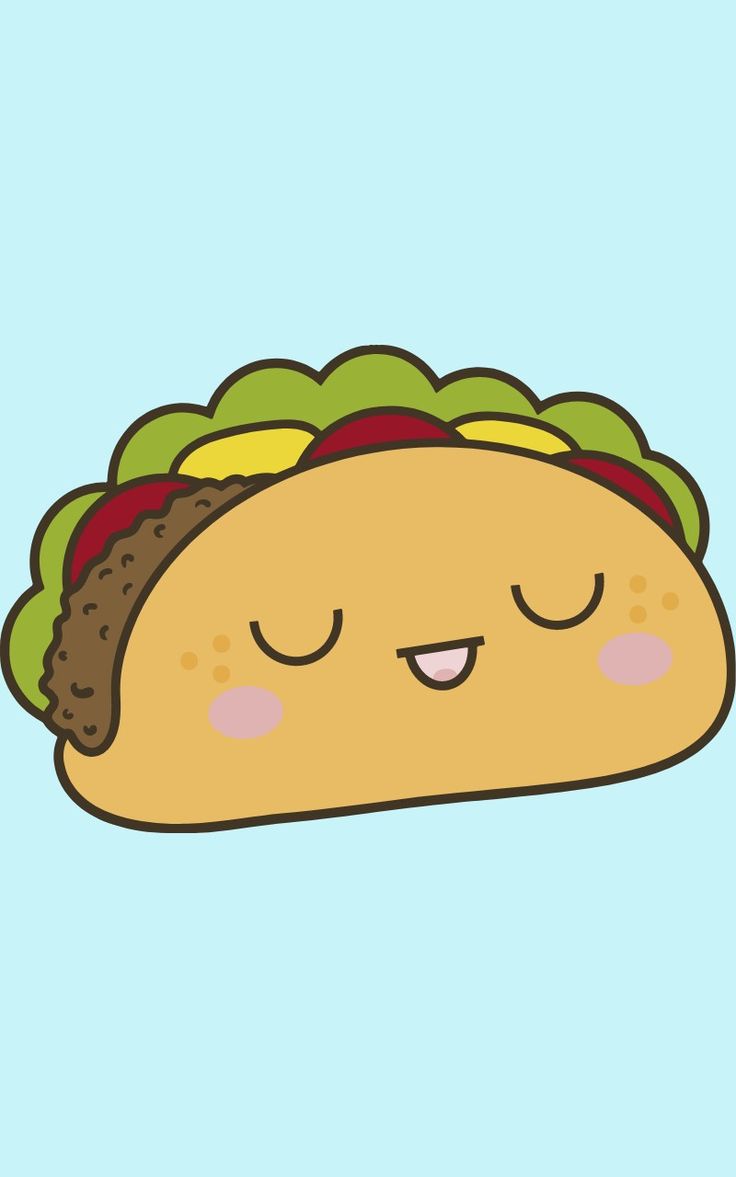 a taco that is laying down on top of it's side with its eyes closed