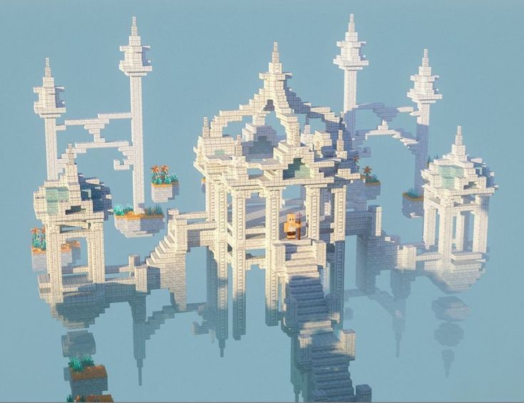 an image of a futuristic city made out of legos