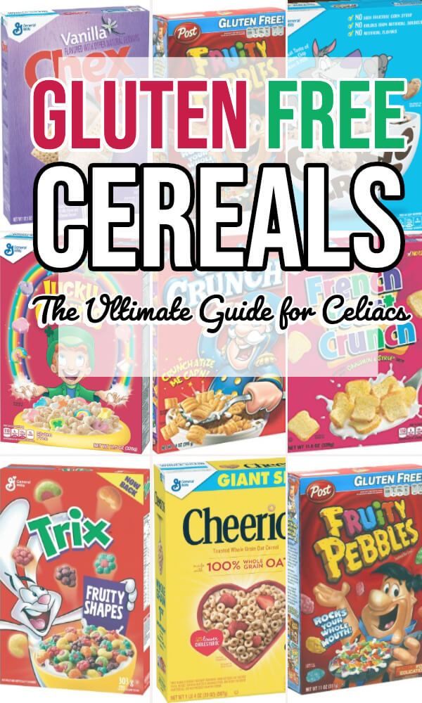 the ultimate guide to gluten free cereals