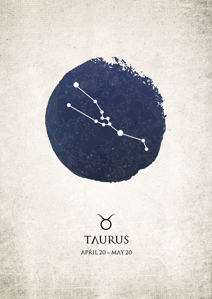 the zodiac sign taurus is depicted on a textured background