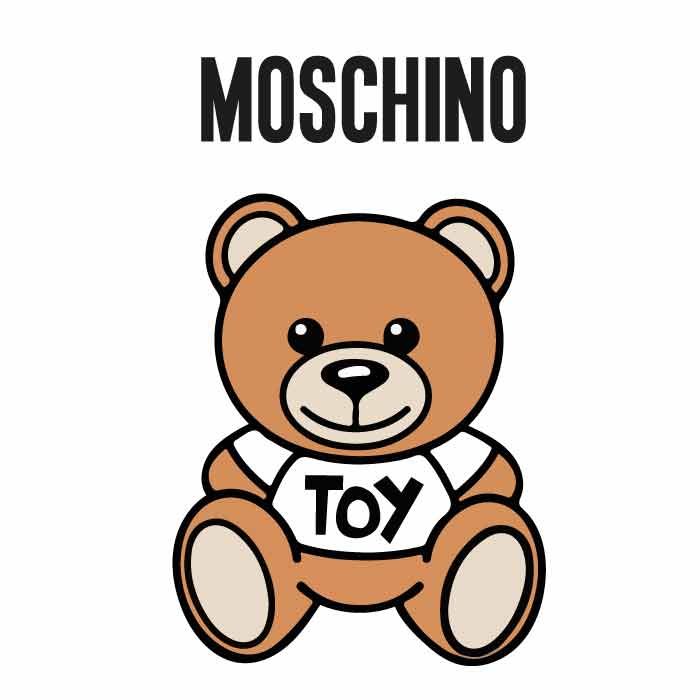 Moschino Logo Wallpaper, Moschino Logo Design, Moschino Bear Wallpaper, Moschino Wallpaper, Moschino Logo Bear, Teddy Bear Fashion, Moschino Art, Moschino Bear, Logo Archive