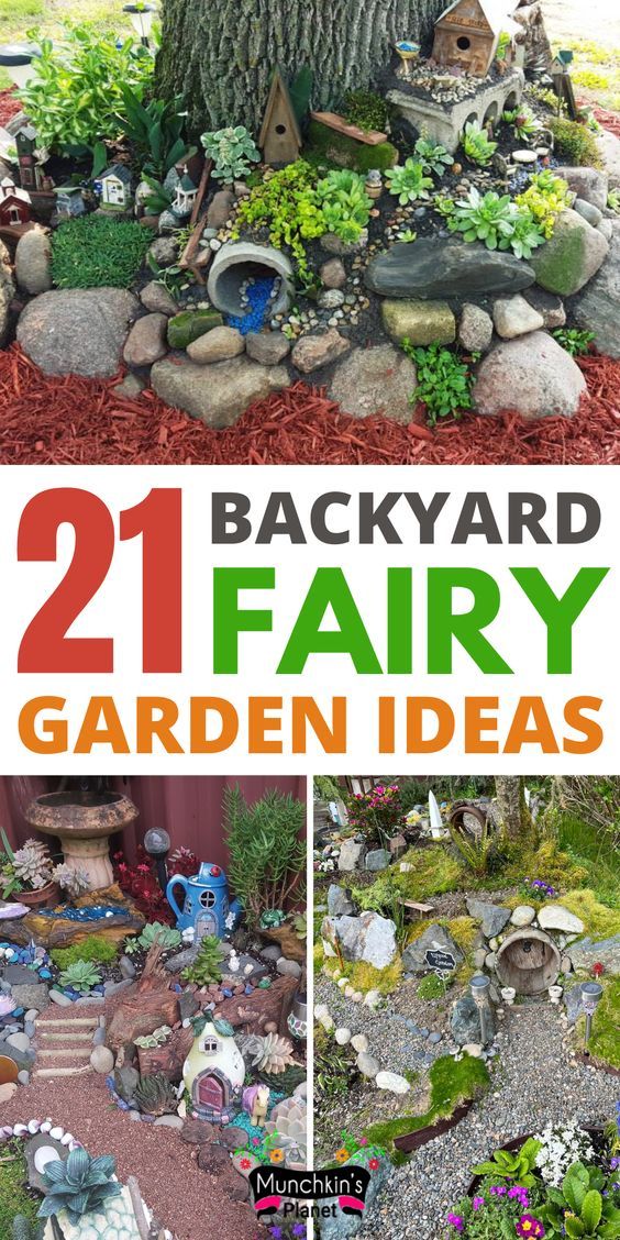 backyard fairy garden ideas that are easy to make