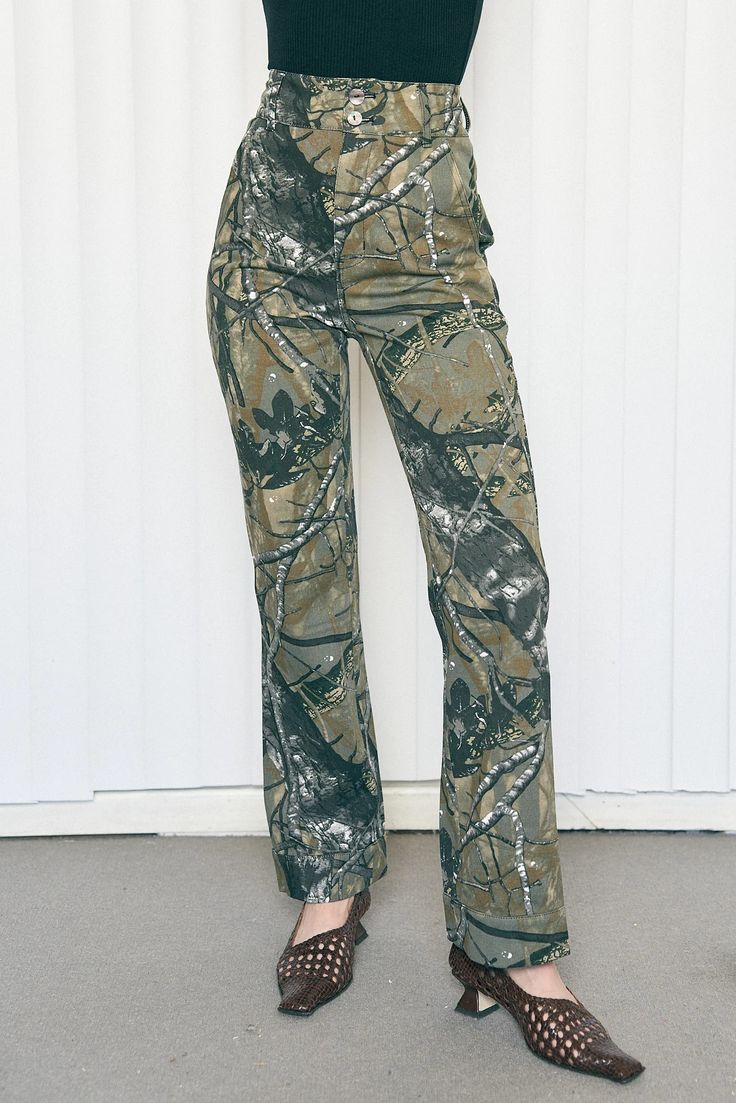 Camo Canvas Pants – Fashion Brand Company