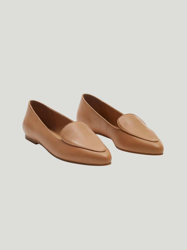 REBECCA ALLEN Nude Loafer Everyday Flats, Nude Flats, Black Owned Business, Timeless Shoes, Soft Classic, Comfortable Flats, Shoe Closet, Work Wardrobe, Formal Attire