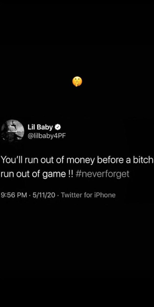 the tweet has been posted to someone who is on his phone and it looks like he's running out of money