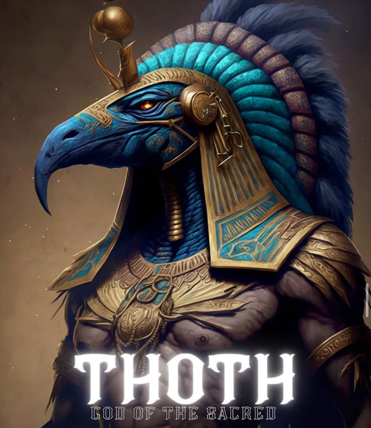 the cover for thoth, an upcoming role playing card game