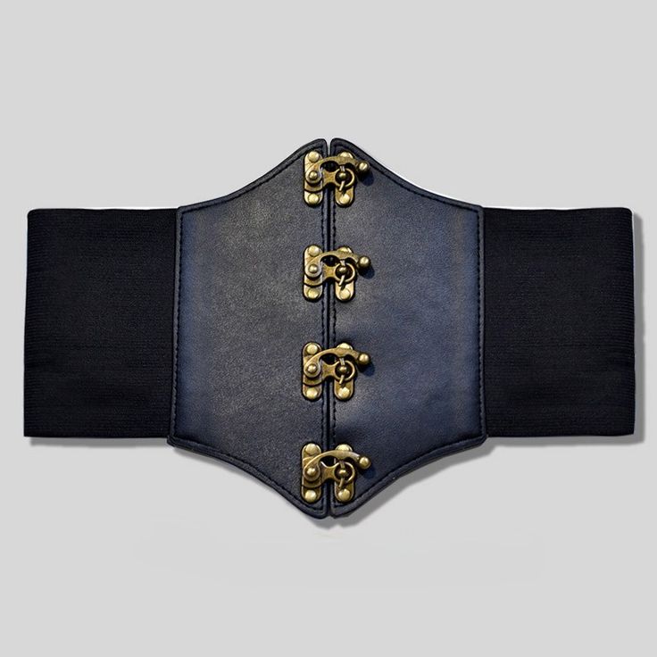 Embrace your edgy style with this striking corset belt. Perfect for adding a touch of gothic flair to any outfit, this belt features intricate steampunk-inspired details. Made from high-quality materials, this statement piece is a must-have for anyone with a passion for alternative fashion.   Please note that this product includes only the corset belt. Garment Size SizeFree SizeWaist65-78 Black Party Corset With Belt, Elegant Black Corset With Belt, Gothic Adjustable Corset Belt For Festivals, Gothic Adjustable Corset Belt With Belt Included, Gothic Adjustable Corset Belt With Belt Loops, Adjustable Gothic Corset Belt For Festivals, Adjustable Gothic Corset Belt With Belt Loops, Adjustable Gothic Corset Belt With Included Belt, Black Gothic Corset With Belt