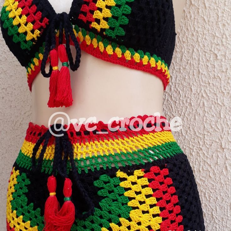 Grenada Independence, Wool Skirt Pattern, Jamaican Clothing, Crochet Sets, Crochet Baby Dress Free Pattern, Jamaican Colors, Short Crochet, Baby Booties Knitting Pattern, Crochet Handbags Patterns