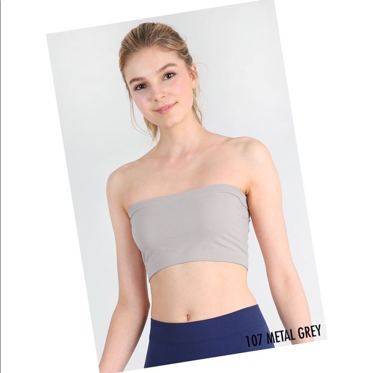 Nikibiki Bandeau Top- Ns1015 Size: One Size Description: Basic Plain Jersey Bandeau Bra Top Fabric: 92% Nylon / 8% Spandex Made In Usa Strapless Tube Top With Built-in Bra For Workout, Workout Bandeau Tube Top With Built-in Bra, Seamless Bandeau Tube Top For Workout, Seamless Strapless Tube Top For Workout, Fitted Strapless Sports Tube Top, Fitted Strapless Tube Top For Sports, Workout Strapless Tube Top With Built-in Bra, Seamless Bandeau Workout Tube Top, Workout Bandeau Seamless Tube Top