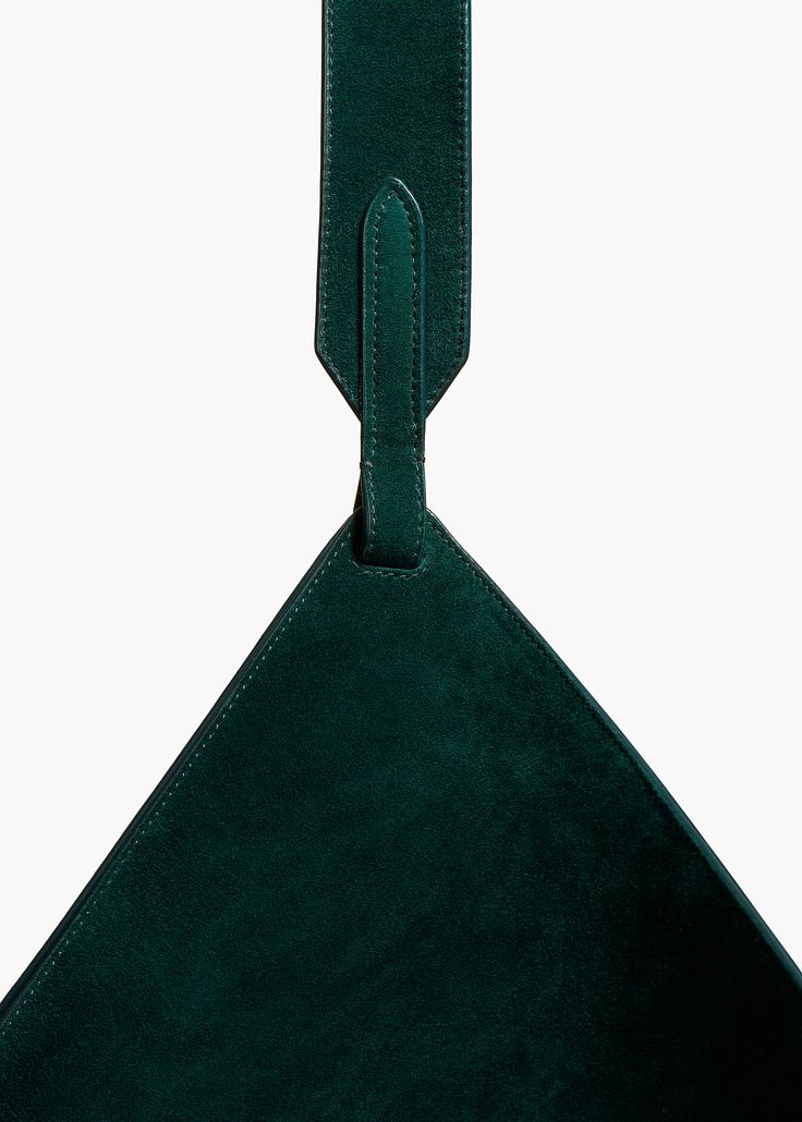 A scarf-inspired tote designed to be especially lightweight, with rounded base for stability. Includes removable leather pouch and dust bag. Chic Green Bag With Round Handle, Chic Green Shoulder Bag With Round Handle, Modern Green Shoulder Bag With Dust Bag, Elegant Dark Green Leather Bag, Elegant Green Bag With Round Handle, Formal Green Shoulder Bag With Leather Handles, Modern Green Shoulder Bag With Round Handle, Green Formal Shoulder Bag With Round Handle, Formal Green Shoulder Bag With Round Handle