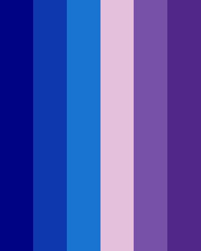 an image of blue and purple colors in the same color scheme, with different shades to choose from